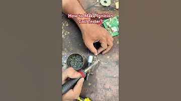 How to make Ignition Coil Tester with in a Minute? #IgnitionCoil  #coiltest  #rxmechanic #fypシ゚