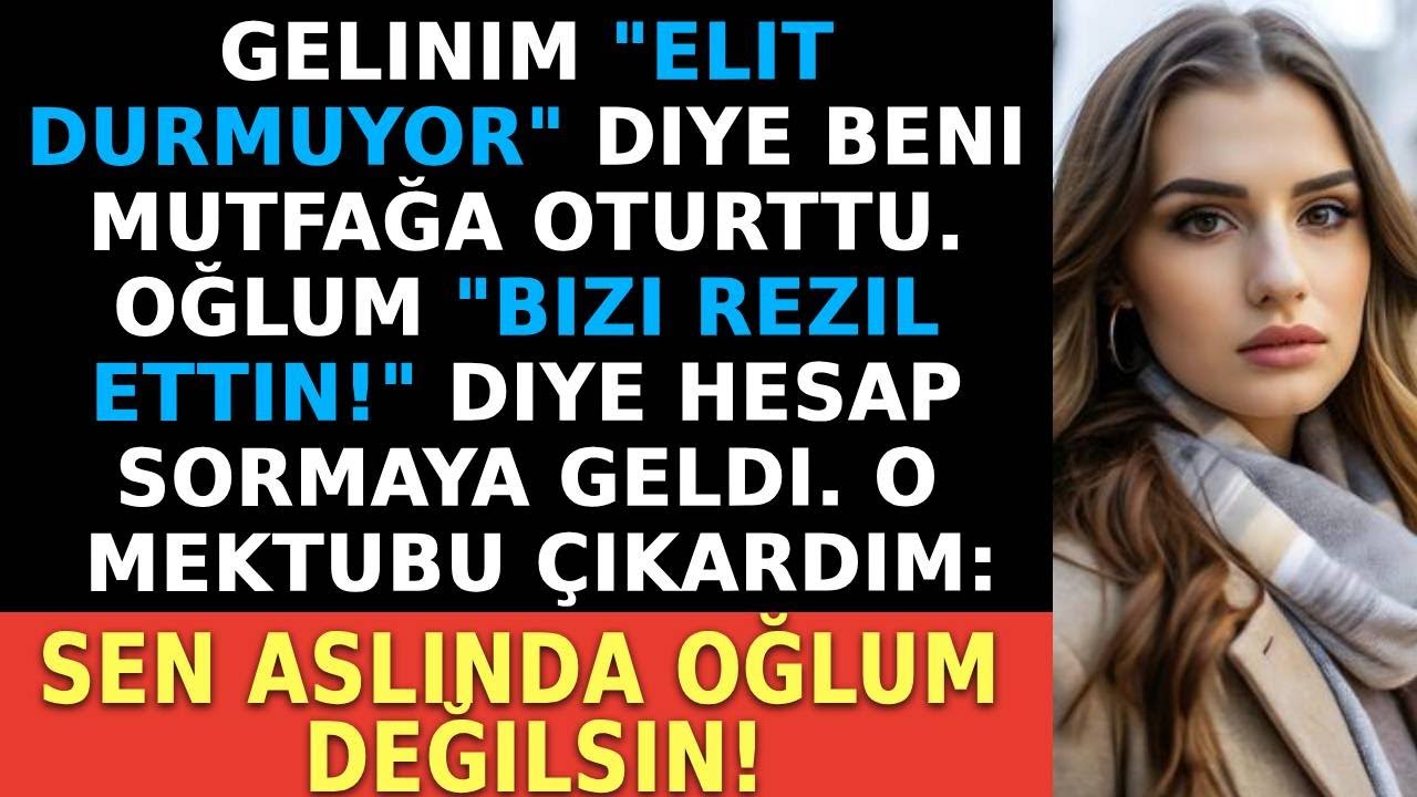 Düğünü iptal ettim, oğlum yıkıldı. Babasının o mektubunu yüzüne vurduğumda...