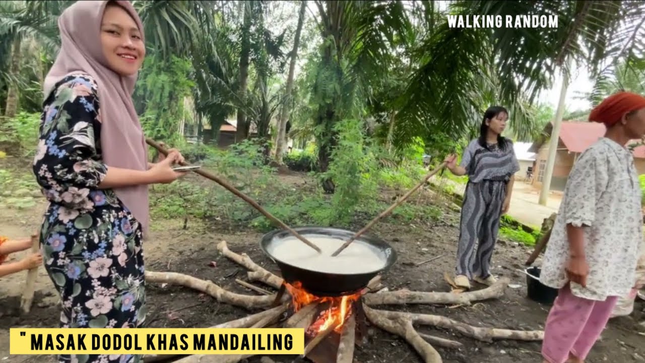 MASAK DODOL [ULAME] KHAS MANDAILING / TAPANULI SELATAN | PANGANAN KHAS SUMATERA UTARA - 1 [HD] ✔️