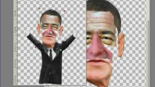 Art Morphs- Barack Obama + George W. Bush + Richard Nixon + Bill Clinton + George H.W. Bush