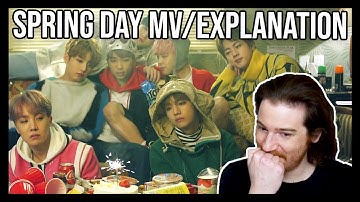 BTS: SPRING DAY MUSIC VIDEO REACTION (+ explanation video!) 💜