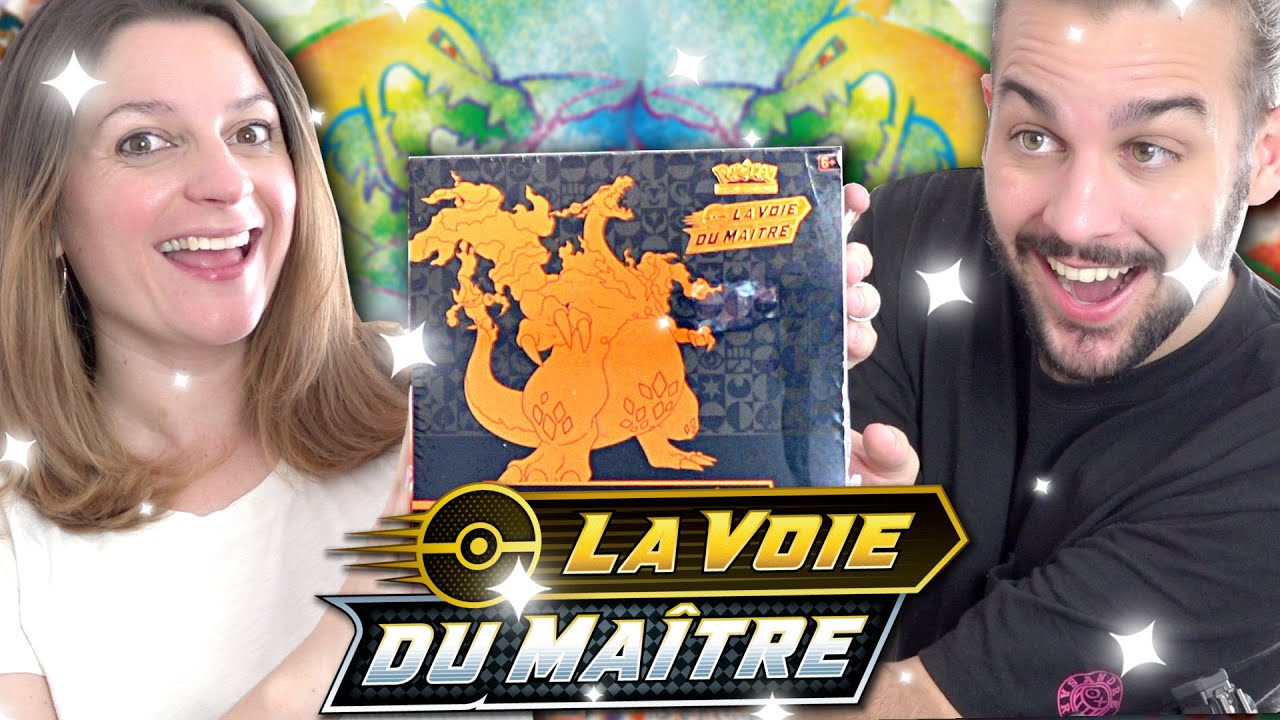 INCROYABLE ! ON OUVRE LES NOUVELLES CARTES POKEMON LA VOIE DU MAÎTRE