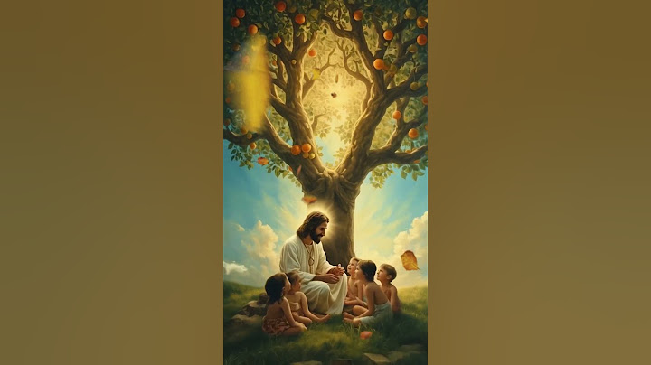 Jesus is Pure Joy With Every Child in His Presence