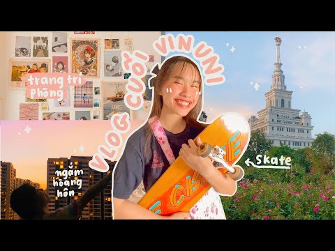 Video VLOG CUỐI Ở VINUNI: trang trí phòng, ngày hội thể... - YouTube