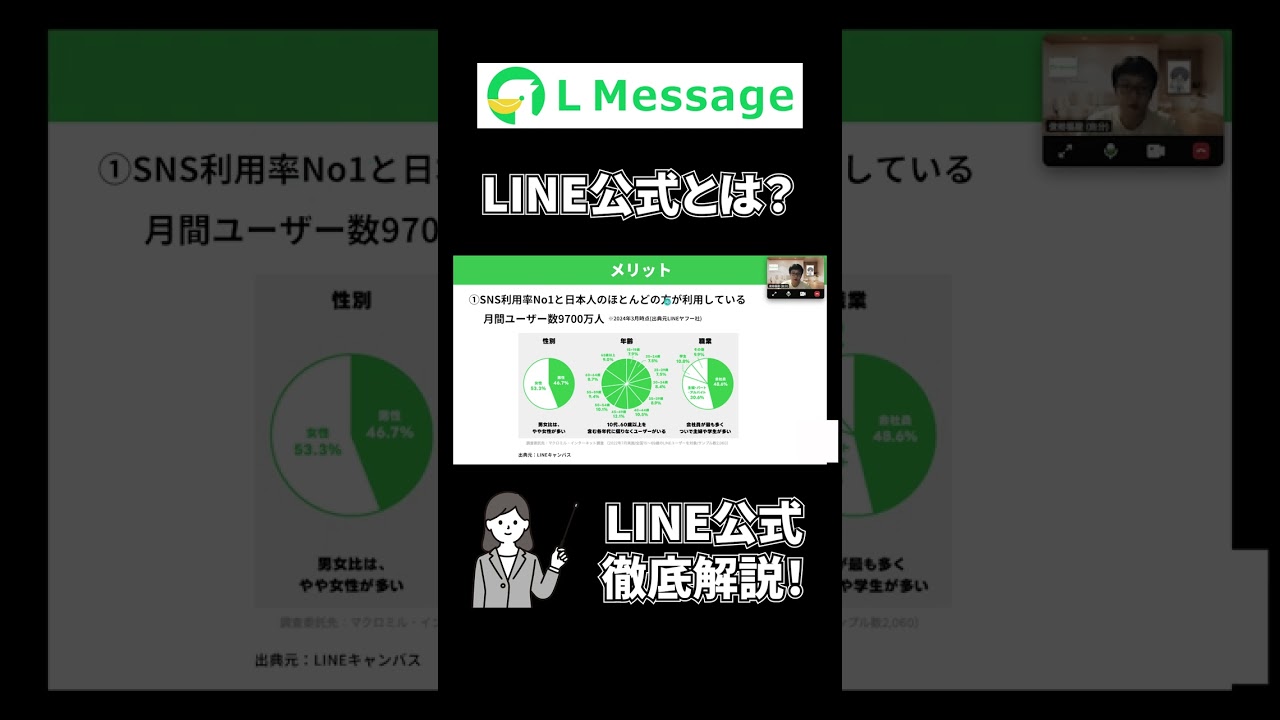 LCT 公式アカウント０１ LINE公式アカウント - らくちーの
