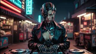 the night market is hers after midnight | dark hypnotic techno mix for glowing late-night layers
