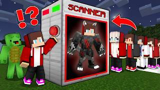 JJ and Mikey Made a SCANNER To Find JJ WEREWOLF