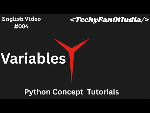 Python Programming Language(English) #004  |Python Variables| From Zero to Hero| 2025
