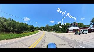 King to Rural Waupaca, Wisconsin Ride: Vets Home, Wheel House Pizza & Crystal River Kayak Adventures