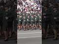 女性自衛官の行進　朝霞・観閲式（予行）にて