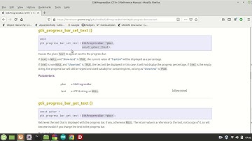 GTK   GtkProgressBar Tutorial 05