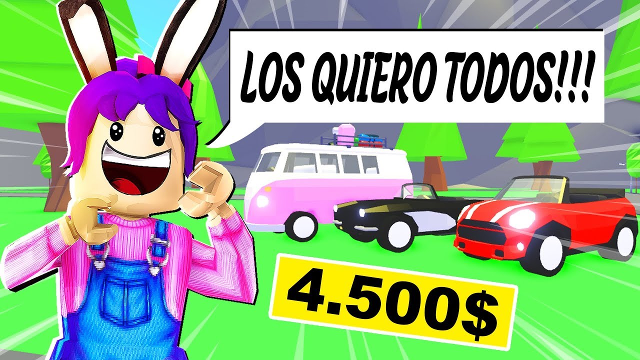 Comprando Los Nuevos Coches Adopt Me Roblox Youtube - doy todos mis autos de robux adopt me roblox youtube