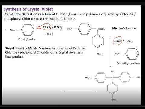 crystal violet reaction