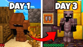 How I got Rich in 3 Days on a Random Minecraft Server... 