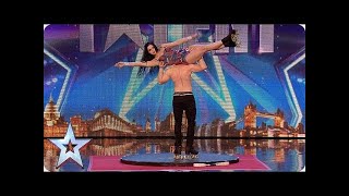 Britain's Got Talent 2015 BILLY and EMILY amazing roller skaters BEST TALENTS EVER