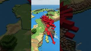 Fake tanks. Fake army. Real victory. 🎮🔥#Minecraft #WW2 #History #Shorts