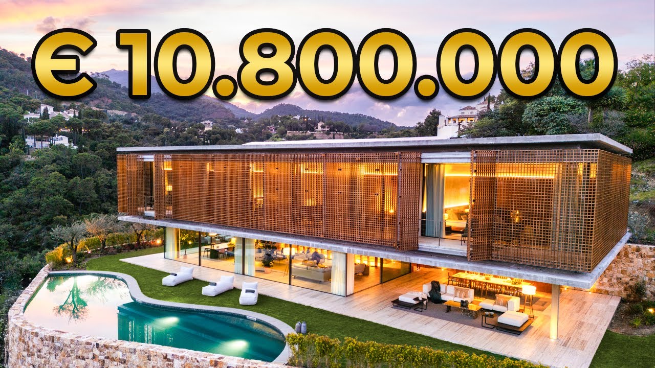 Inside €10.8M ULTRA MODERN MANSION in Marbella Spain 2025 | Zimmer Estates