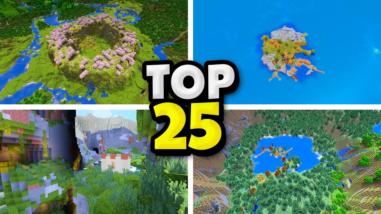 Top 25 VILLAGE SEEDS For Minecraft 1.21.10! - YouTube