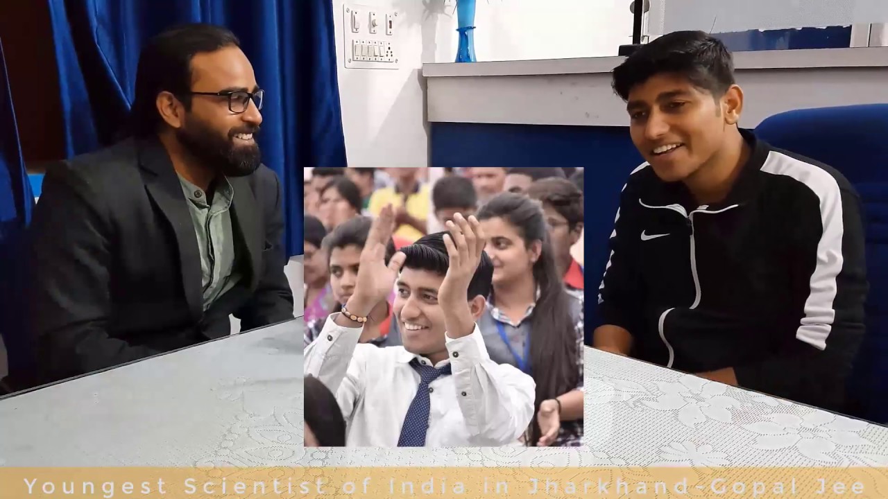 जोहार हज़ारीबाग़-Youngest Scientist of India Gopal Jee in Jharkhand's Hazaribag