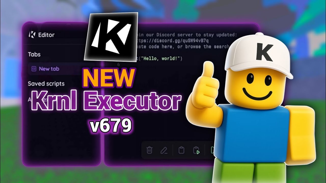 New KRNL Executor v679 (2025) – Latest Mobile Update for Roblox - YouTube