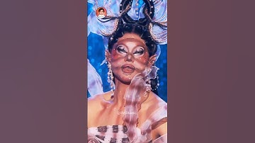 "Her makeup changes between each look" #dragrace