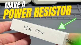 Making a Nichrome Wirewound Power Resistor (Step-by-Step)