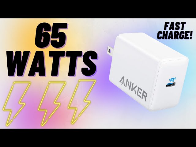 Anker PowerPort III 65W Pod Lite Review // Charge Almost ANYTHING!