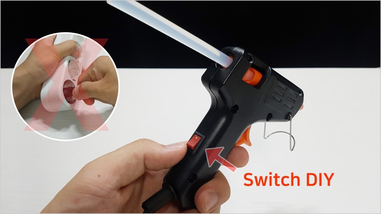 On / Off Switch in Glue Gun - YouTube