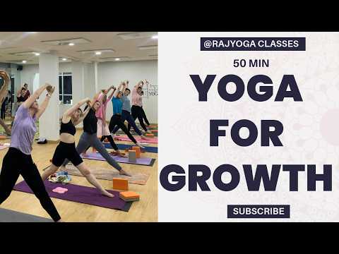 50Min | Yoga for Muscle Growth & Endurance | Intermediate Power Flow