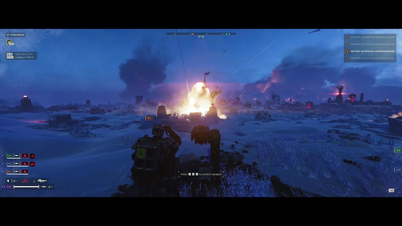 Helldivers 2 Ultrawide 4K | Super Helldive Difficulty Gameplay - YouTube