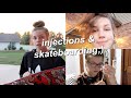 i switched back to injections. (also i'm a skater girl now) | laina elyse