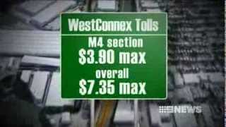 Sydney NINE 20130919 Westconnex