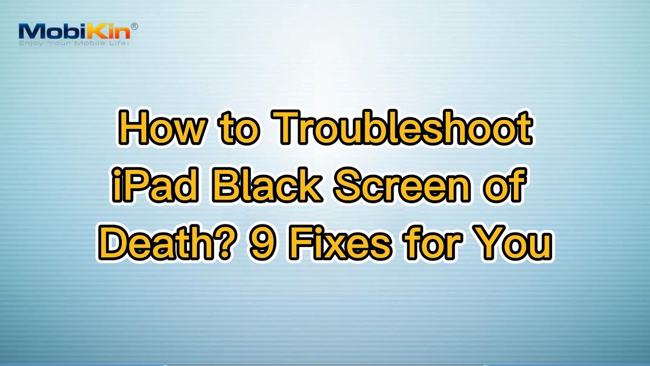 How To Troubleshoot IPad Black Screen Of Death 9 Fixes For You YouTube how-to-troubleshoot-ipad-black-screen-of-death-9-fixes-for-you-youtube