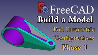 Build a Complex Full Parametric Model in FreeCAD 0.21: Model Mania 2002 Phase1