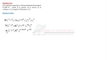 ECUACIONES DIMENSIONALES FG17FHD