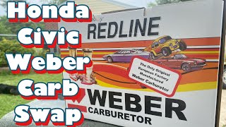 How to Weber carb swap a Honda Civic