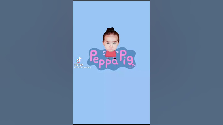 Peppa pig Modo Kima juanito jr Kimberly Juan de Dios