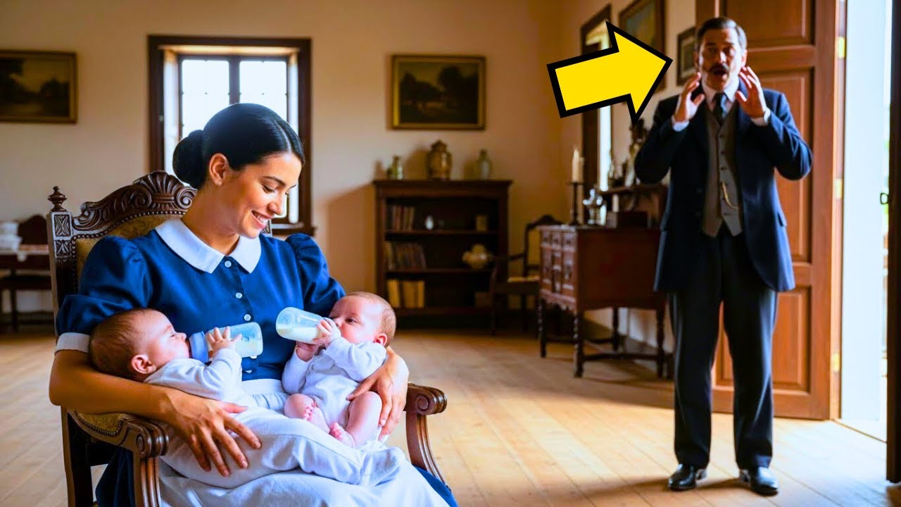 OS GÊMEOS DO CORONEL NÃO COMIAM... ATÉ QUE A CRIADA OS ALIMENTOU COM MAMADEIRA E OS SALVOU...