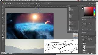 4  Using Soft Erasure Tools to Composite the Far Background screenshot 4