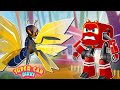 SuperCar Rikki Saves the Forest from Magnetic RoboBee Aliens!