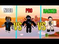 Roblox NOOB vs PRO vs HACKER [ Roblox Jailbreak ]