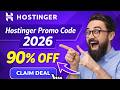 Hostinger Promo Code 2026 🔥 Get 90% OFF + WordPress Hosting Coupon