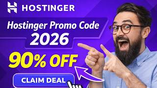Hostinger Promo Code 2026 🔥 Get 90% OFF + WordPress Hosting Coupon