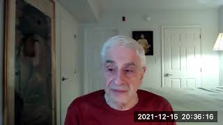 Stuart Perrin - lecture after meditation class - 15/12/2021