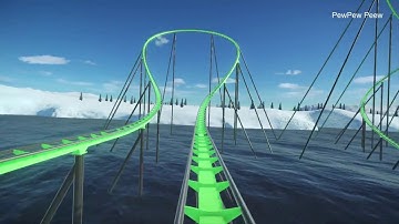 Planet Coaster: The Iceberg RollerCoaster POV