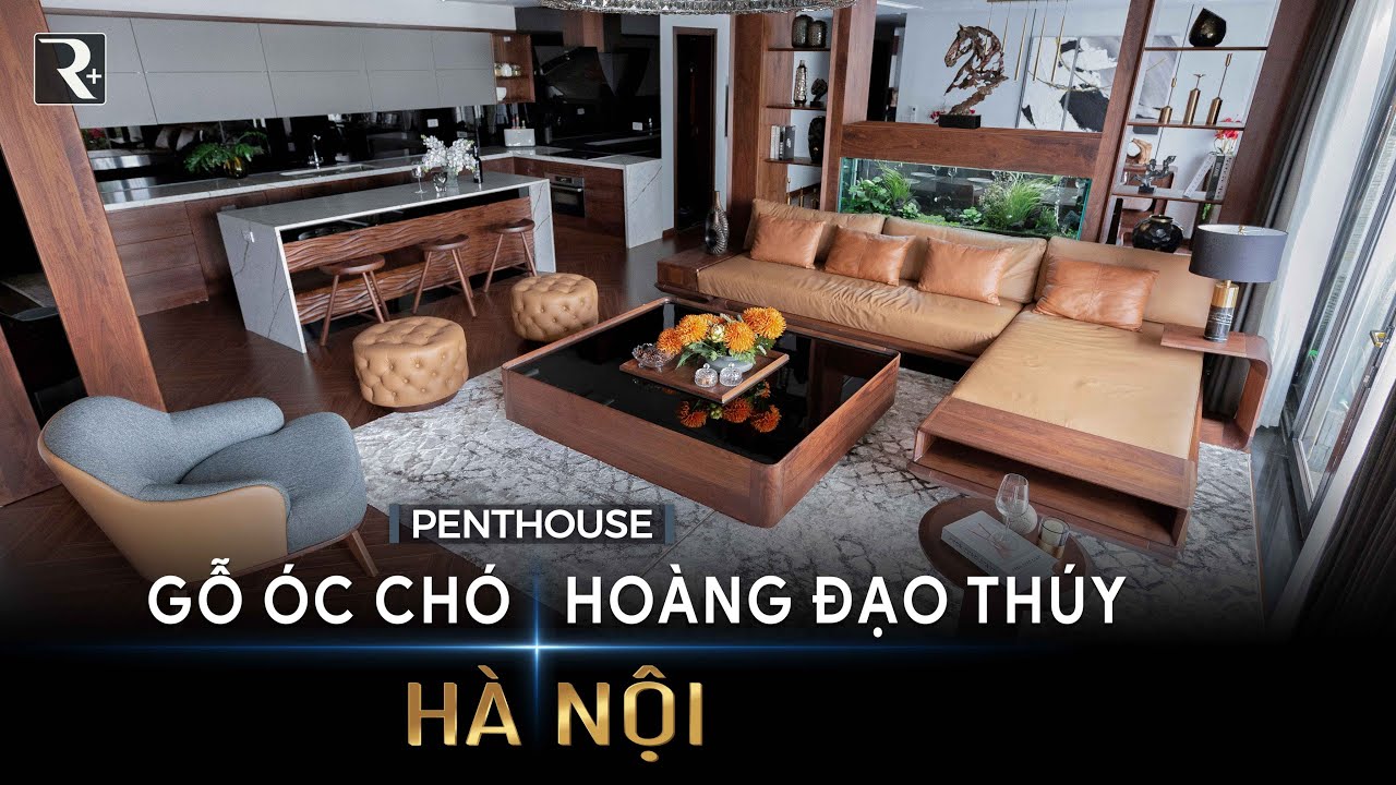 [Nội thất Gỗ Óc Chó] PENHOUSE Hoàng Đạo Thúy - Hà Nội