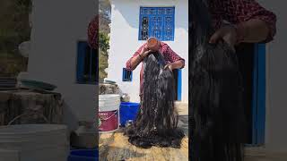 गांव में मेरे बाल ऐसे उलझ गए यह शैंपू लगाने से हुए सुंदर बाल😱🤗@MRDLonghairUttarakhand 