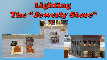 Assembling And Lighting N Scale 3D Printed Model Railroad Buildings