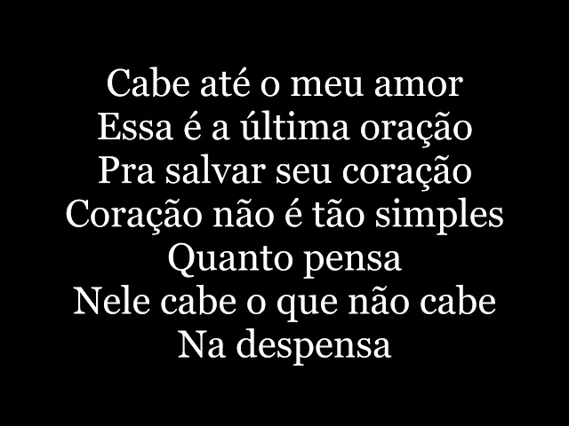 A Banda Mais Bonita Da Cidade - Oração (letra) Leo Fressato class=