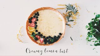 Citrus season | How to make Orange vinegar and Creamy lemon tart ????
